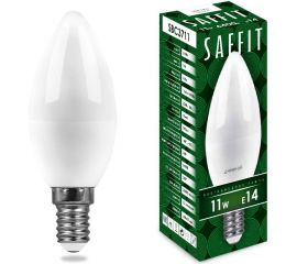 Светодиодная лампа SAFFIT SBC3711 Свеча E14 11W 6400K 55171 