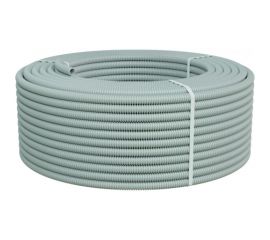 Гофрированная труба Экопласт ПНД-FRUF тяжелая, с зондом, без галогена, т/г, атмосферостойкая, диам.25 мм (50м) 21125HFR-UF 