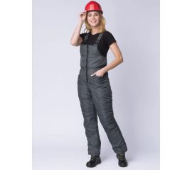 Зимний женский полукомбинезон ФАКЕЛ Снежана, темно-серый, 44-46, 170-176 87472339.002 