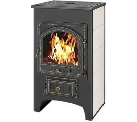 Печь-Камин Везувий ПК-01 205 с плитой беж. 12 кВт А-314695 