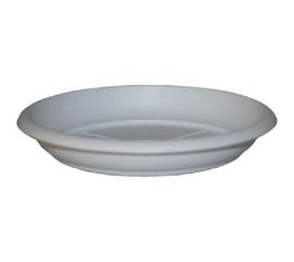 Поддон к горшку Терра 2.3 л SANTINO белый, диам. 155 мм 049259 