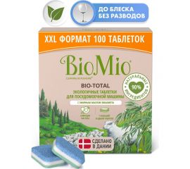 Таблетки для посудомоечной машины BioMio BIO-TOTAL Эвкалипт, 100 шт 510.73090.0101 