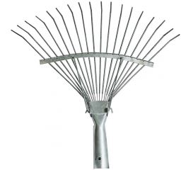 Веерные проволочные грабли Агростройлидер 18-ти зубые, оцинкованная сталь, без черенка САД-09.10 