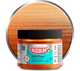 Акриловая эмаль OLECOLOR перламутровая, универсальная, бронза, 0.1 кг 4300006658 