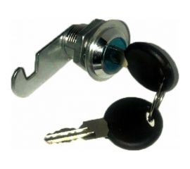 Почтовый замок MFK-TORG длинная резьба, круглый пластиковый ключ Z/P0706 