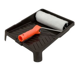 Малярный набор Петрович валик меховой 180 мм, сменный валик, ванночка 4100001531 