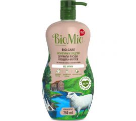 Средство для мытья посуды, овощей и фруктов BioMio BIO-CARE Без запаха, 750 мл 508.26086.0101 