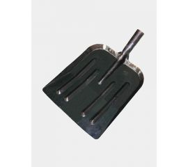 Снеговая лопата ЛЕТО 330x360 мм, сталь, битумный лак, без черенка 158 