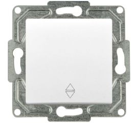 1-клавишный переключатель GUNSAN Eqona белый 16401100-250107 