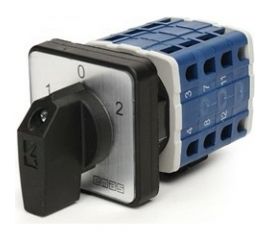 Переключатель полюсов Emas реверсивный трехфазный 1-0-2 32А PSA032KD334S 