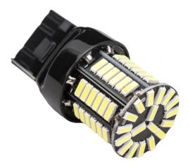 Автолампа диод SKYWAY T20 W21W 66 SMD 1-контурная, белая S08201399 