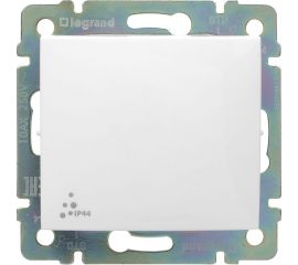 Проходной переключатель Legrand Valena белый IP44 одноклавишный 774206 