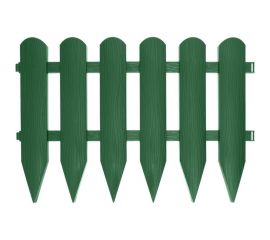 Садовое ограждение Протэкт Штакетник высота 40 см, хаки СОШ-25/16 Х 