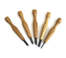 Набор японских резцов 5шт Mikisyo Power Grip MT 800053 М00010267 