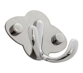 Настенный двойной крючок Аквалиния 01.А228 