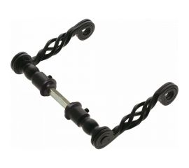 Дверная ручка Amig черная 102SP 