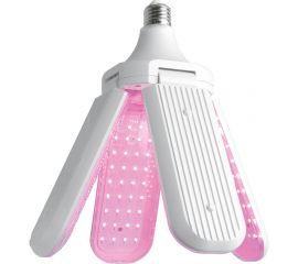 Светодиодная лампа FERON 4-х лепестковая LB-7000 E27 40W красно-синий спектр, 48445 