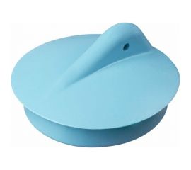 Пробка для ванн, раковин Профитт диаметром 45 мм, голубая 2226407 