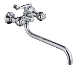 Смеситель для ванны и умывальника FRAP F2626-2 1/2 керамическая кран-букса, картриджный переключатель 518431 