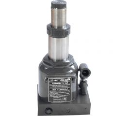 Бутылочный домкрат KraftWell г/п 32000 кг, с телескопическим штоком KRWBJT32 