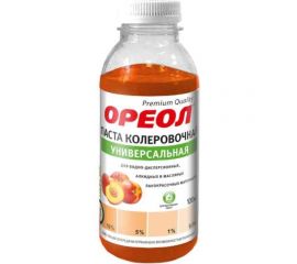 Универсальная колеровочная паста ОРЕОЛ персик (05), 100 мл 4776 