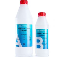 Эпоксидная смола для творчества (быстросохнущая) ArtEpoxy Quick, 1 кг 21647 