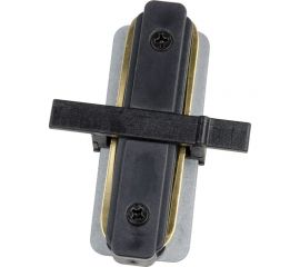 Соединитель для шинопроводов Volpe прямой, однофазный R11 BLACK 1 POLYBAG UBX-Q123 UL-00007449 