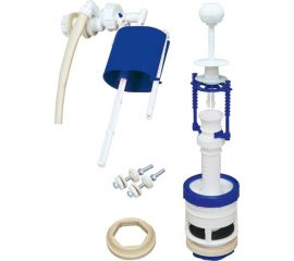 Арматура для бачка MasterProf штоковая, боковое подключение ИС.110566 