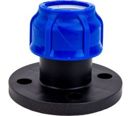 Фланец адаптер VALFEX ПНД пластиковый (фланцевое соединение) 50-1 1/2" 1210012750112 