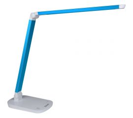 Настольный светильник Uniel TLD-521 Blue/8W//LED/800Lm/5000K/Dimmer/Цвет-синий металлик 10084 