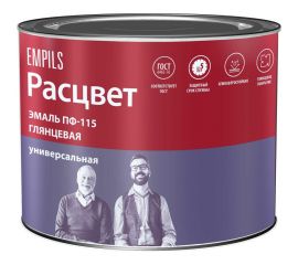 Эмаль Расцвет ПФ-115 зеленая, 0.5 кг 9211 