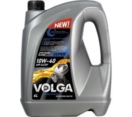 Полусинтетическое моторное масло Волга-Ойл ЛЮКС 10W-40 4 л 25325 