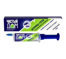 Универсальный гель Чистый дом от тараканов и муравьев, 20 мл 02-303 