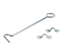 Прутковый крючок СКОБЯНОЙ 200 мм, цинк 002539 