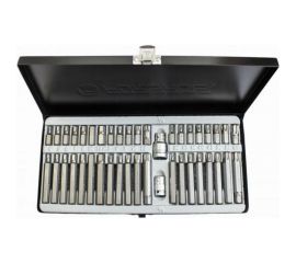 Набор бит с битодержателями (42 предмета; 75/30 мм; T20-T60, H4-H12, M5-M12) Forsage 47358 F-4421 