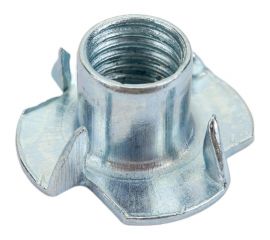 Крыльчатая мебельная забивная гайка DINFIX DIN 1624, оцинкованная, М10, 10 шт. 00-00002847 