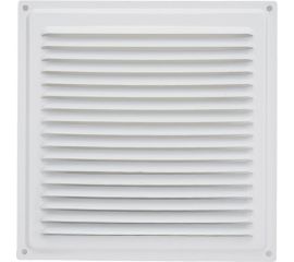 Решетка вентиляционная 200x200 мм, белая Домарт 171095 