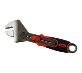 Разводной ключ CNIC КР-24 200мм/8"" быстрозажимной с полимер. покрыт. ручки, со шкалой 52412 