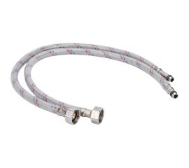 Гибкая подводка для смесителей ELKA оплетка нейлон, пвх покрытие, 1/2"" х м10x60см, пара ИС.101138 