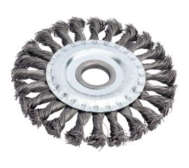 Щетка для МШУ плоская (125х22 мм, крученая металлическая проволока) Калибр 00000041897 