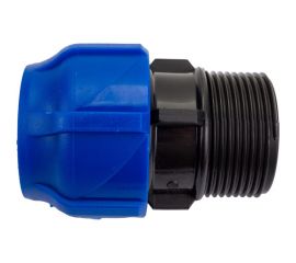 Компрессионная соединительная муфта VALFEX ПНД, с наружной резьбой, 32x1 1/4"" 121001132114 