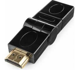 Переходник Cablexpert HDMI 19F/19M вращающийся на 180 градусов, золотые разъемы A-HDMI-FFL2 