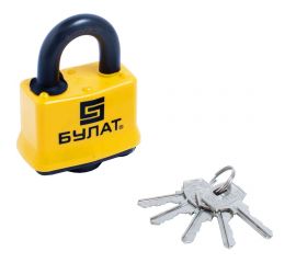Навесной всепогодный замок БУЛАТ ВС 0350 13455 