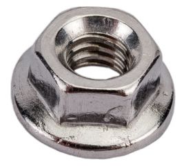 Шестигранная гайка с фланцем и насечками DINFIX DIN 6923, нерж. А2, М4, 50 шт. 00-00002659 