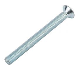 Винт ZAMETAL М10х100 пр. 8.8, с пот. гол., в/ш, DIN 7991, оц., 50 шт ZA516237 