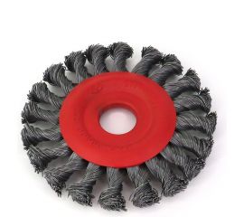 Щетка дисковая жгутовая для УШМ 115x12x22.2 мм, проволока сталь 0.50 мм SIT 2012 