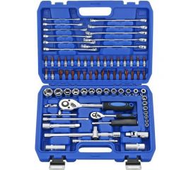 Набор инструментов для авто GOODKING 78 предметов, 1/4 1/2, трещотка 72 зуба B-10078 