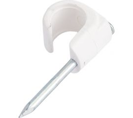 Крепежная скоба ЕВРОПАРТНЕР белая SC 8-12 50шт. 3 0836 2 