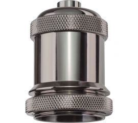 Электрический патрон Navigator NLH-V01-005-E27, подвесной, металл, черный хром 61517 