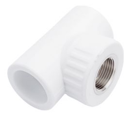 Комбинированный тройник VALFEX PP-R белый, 32х3/4 дюйма ВР 10127132 127-0519 